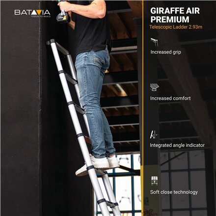 Batavia B.V. , Giraffe AIR Telescopic Ladder 2.93 m