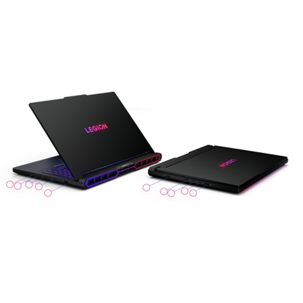 Lenovo Legion Pro 7 16IAX10H , Eclipse Black , 16 , OLED , WQXGA , 2560 x 1600 pixels , Intel Core Ultra 9 , 275HX , 32 GB , CSODIMM DDR5 , Solid-state drive capacity 2x1000 GB , NVIDIA GeForce RTX 5080 , GDDR7 , 16 GB , Windows 11 Home , 802.11be , Bluet