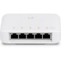 Ubiquiti USW-Flex Indoor/outdoor 5Port Poe Gigabit Switch with 802.3bt Input Power Support , Ubiquiti