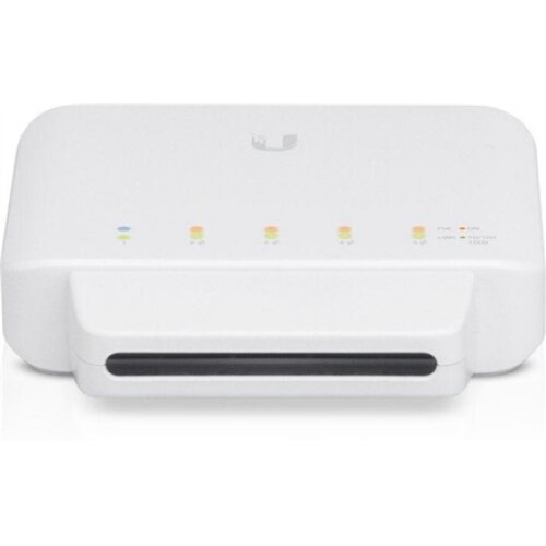 Ubiquiti USW-Flex Indoor/outdoor 5Port Poe Gigabit Switch with 802.3bt Input Power Support , Ubiquiti