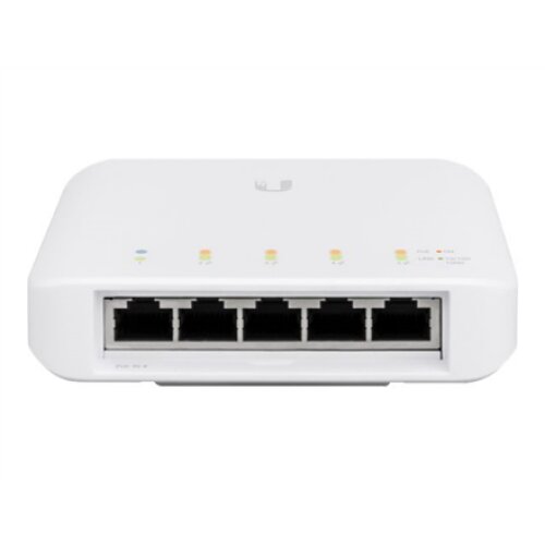 Ubiquiti USW-Flex Indoor/outdoor 5Port Poe Gigabit Switch with 802.3bt Input Power Support , Ubiquiti