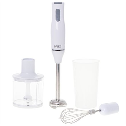 Adler , Hand blender set , AD 4620 , Hand Blender , 800 W , Number of speeds 2 , Chopper , White