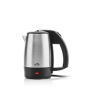 ETA , Kettle , ETA618890010 Holiday , Electric , 1000 W , 0.5 L , Stainless steel , Black/Stainless steel