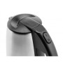 ETA , Kettle , ETA618890010 Holiday , Electric , 1000 W , 0.5 L , Stainless steel , Black/Stainless steel