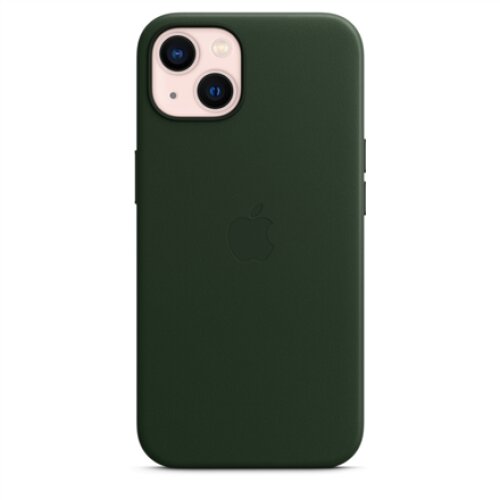 Apple iPhone 13 Leather Case with MagSafe Sequoia Green