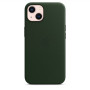 Apple iPhone 13 Leather Case with MagSafe Sequoia Green