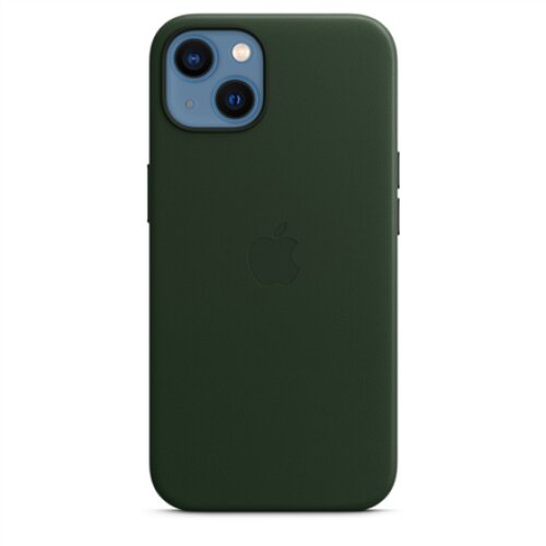 Apple iPhone 13 Leather Case with MagSafe Sequoia Green