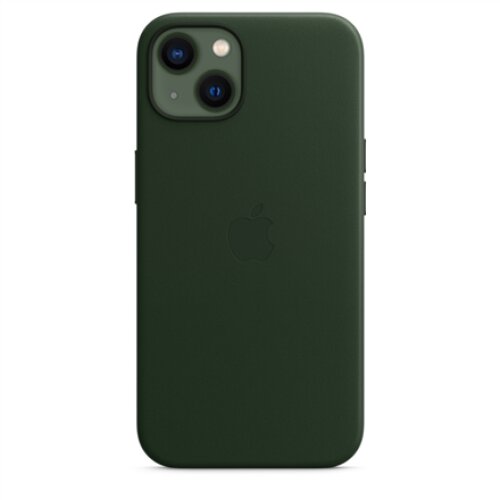 Apple iPhone 13 Leather Case with MagSafe Sequoia Green