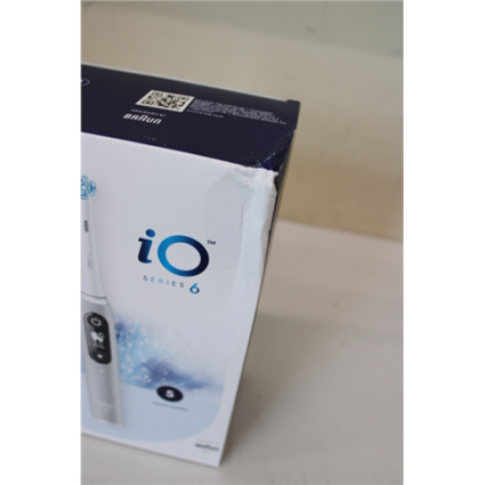 SALE OUT. Oral-B iO6 Ultimate Clean Electric Toothbrush, Grey Opal , Oral-B Toothbrush , iO Series 6 , Rechargeable , For adults , Number of brush heads included 1 , Number of teeth brushing modes 5 , Grey Opal , DAMAGED PACKAGING