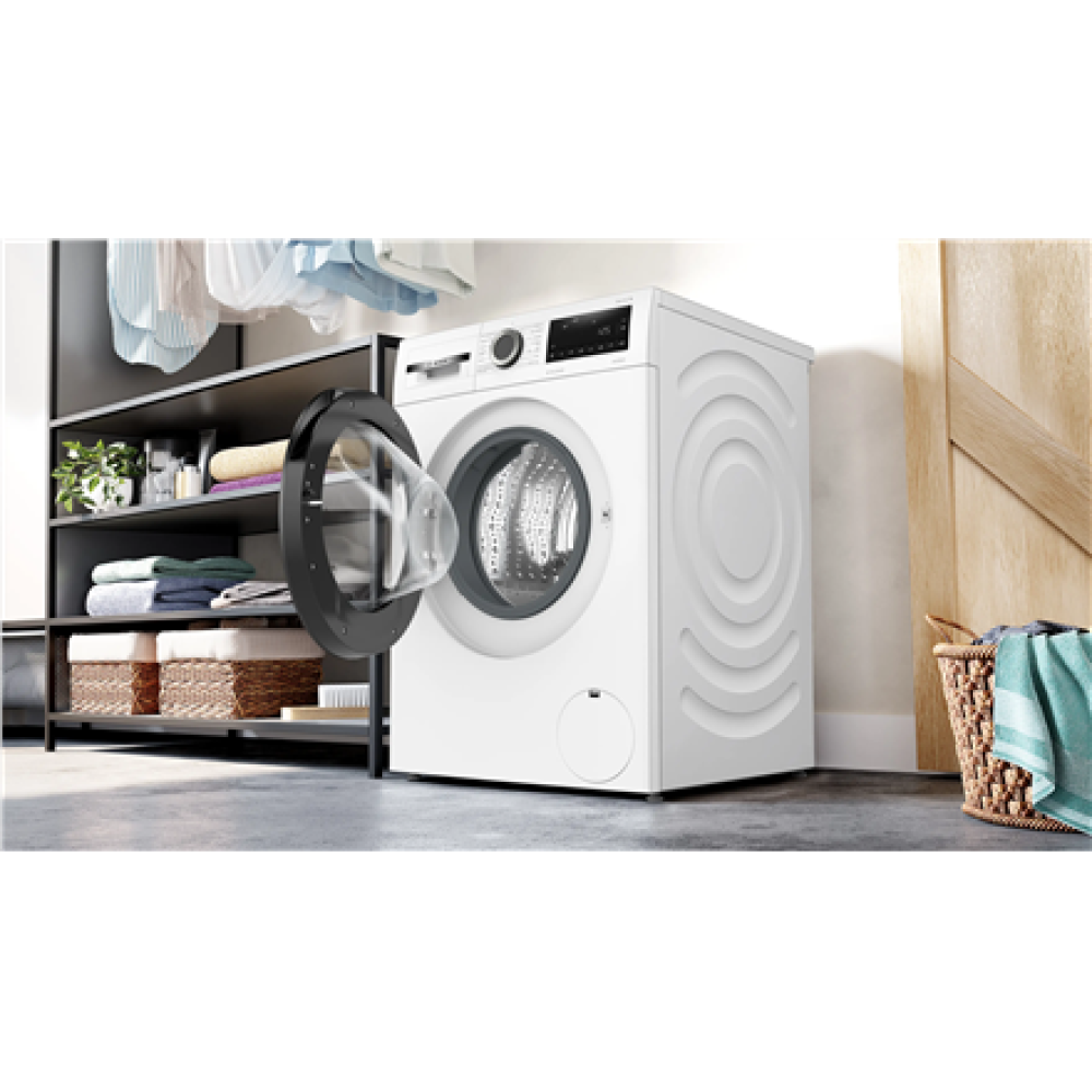 Bosch , Washing Machine , WGG244ZTSN , Energy efficiency class A , Front loading , Washing capacity 9 kg , 1400 RPM , Depth 63 cm , Display , Width 60 cm , LED , Steam function , White