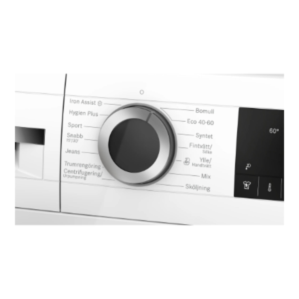 Bosch , Washing Machine , WGG244ZTSN , Energy efficiency class A , Front loading , Washing capacity 9 kg , 1400 RPM , Depth 63 cm , Display , Width 60 cm , LED , Steam function , White