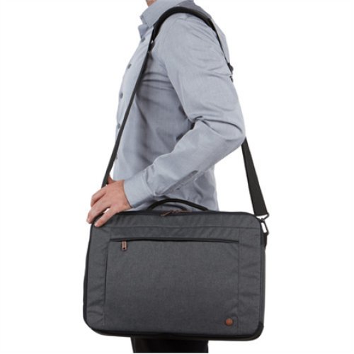 Case Logic , Era Hybrid Briefcase , Fits up to size 15.6 , Messenger - Briefcase/Backpack , Shoulder strap , Obsidian