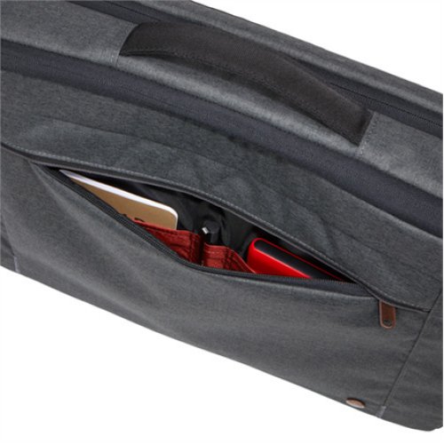 Case Logic , Era Hybrid Briefcase , Fits up to size 15.6 , Messenger - Briefcase/Backpack , Shoulder strap , Obsidian