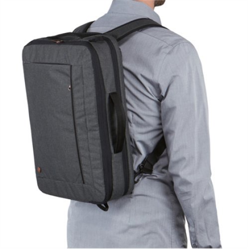 Case Logic , Era Hybrid Briefcase , Fits up to size 15.6 , Messenger - Briefcase/Backpack , Shoulder strap , Obsidian