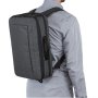 Case Logic , Era Hybrid Briefcase , Fits up to size 15.6 , Messenger - Briefcase/Backpack , Shoulder strap , Obsidian