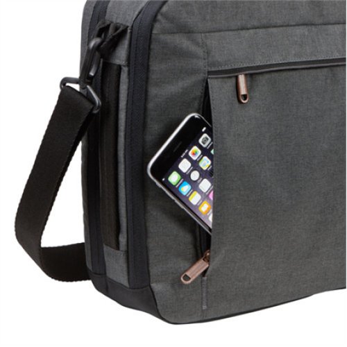 Case Logic , Era Hybrid Briefcase , Fits up to size 15.6 , Messenger - Briefcase/Backpack , Shoulder strap , Obsidian