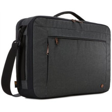 Case Logic , Era Hybrid Briefcase , Fits up to size 15.6 , Messenger - Briefcase/Backpack , Shoulder strap , Obsidian