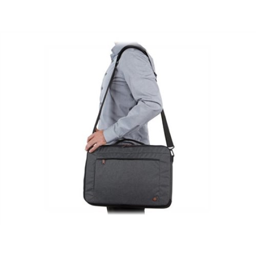 Case Logic , Era Hybrid Briefcase , Fits up to size 15.6 , Messenger - Briefcase/Backpack , Shoulder strap , Obsidian