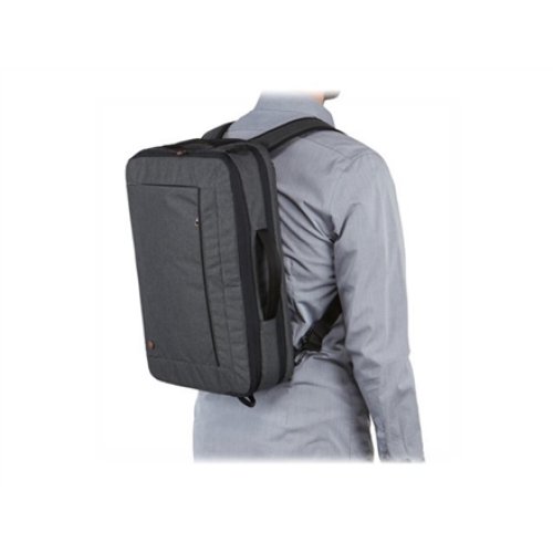 Case Logic , Era Hybrid Briefcase , Fits up to size 15.6 , Messenger - Briefcase/Backpack , Shoulder strap , Obsidian