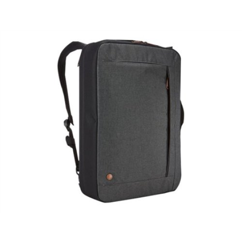 Case Logic , Era Hybrid Briefcase , Fits up to size 15.6 , Messenger - Briefcase/Backpack , Shoulder strap , Obsidian
