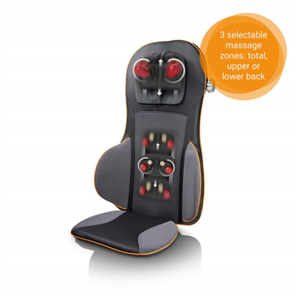 Medisana , Shiatsu Acupressure Massage Seat Cover , MC 825 , Number of massage zones 3 , Number of power levels 3 , Heat function , Black