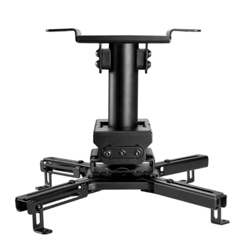 Neomounts Ceiling mount , CL25-530BL1 Beamer ceiling mount , Rotate, Tilt, Swivel , Maximum weight (capacity) 45 kg , Black
