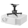 Neomounts Ceiling mount , CL25-530BL1 Beamer ceiling mount , Rotate, Tilt, Swivel , Maximum weight (capacity) 45 kg , Black