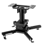 Neomounts Ceiling mount , CL25-530BL1 Beamer ceiling mount , Rotate, Tilt, Swivel , Maximum weight (capacity) 45 kg , Black