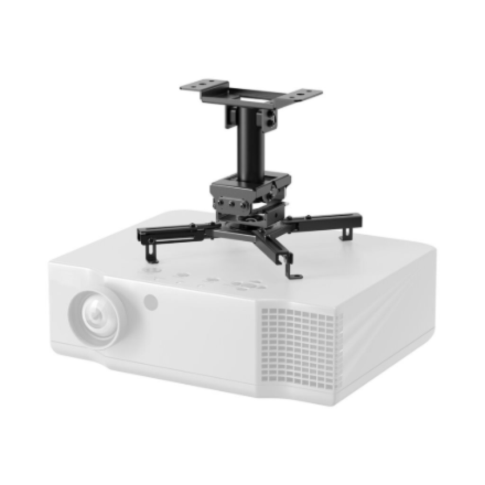 Neomounts Ceiling mount , CL25-530BL1 Beamer ceiling mount , Rotate, Tilt, Swivel , Maximum weight (capacity) 45 kg , Black