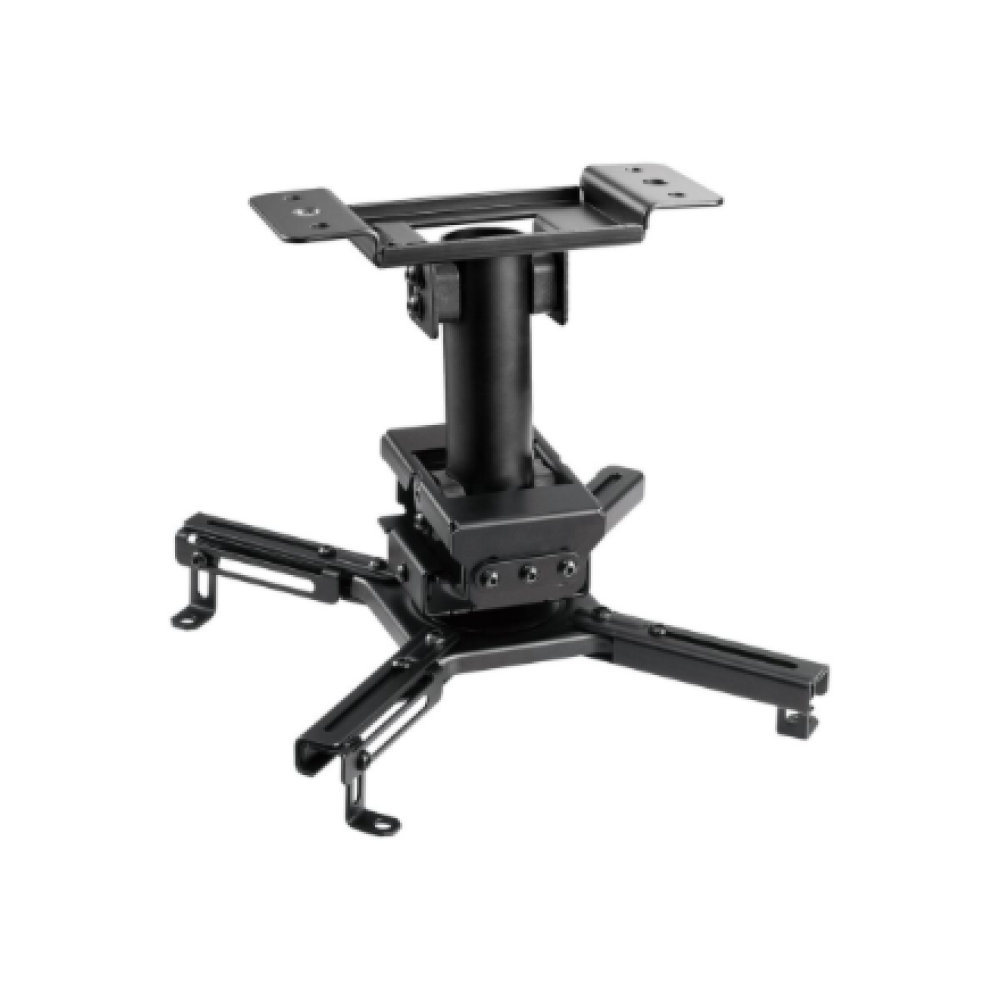 Neomounts Ceiling mount , CL25-530BL1 Beamer ceiling mount , Rotate, Tilt, Swivel , Maximum weight (capacity) 45 kg , Black