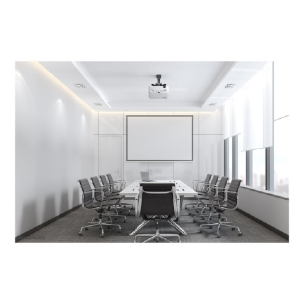 Neomounts Ceiling mount , CL25-530BL1 Beamer ceiling mount , Rotate, Tilt, Swivel , Maximum weight (capacity) 45 kg , Black