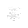 Neomounts Ceiling mount , CL25-530BL1 Beamer ceiling mount , Rotate, Tilt, Swivel , Maximum weight (capacity) 45 kg , Black