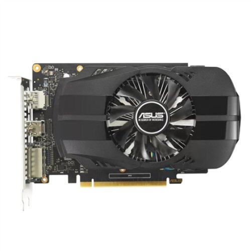 Asus PH-GTX1650-O4GD6-P-EVO NVIDIA, 4 GB, GeForce GTX 1650, GDDR6, PCI Express 3.0, DVI-D ports quantity 1, HDMI ports quantity 1, Memory clock speed 12000 MHz