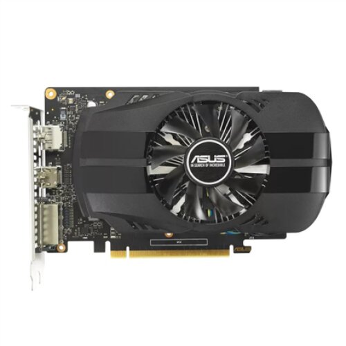 Asus PH-GTX1650-O4GD6-P-EVO NVIDIA, 4 GB, GeForce GTX 1650, GDDR6, PCI Express 3.0, DVI-D ports quantity 1, HDMI ports quantity 1, Memory clock speed 12000 MHz