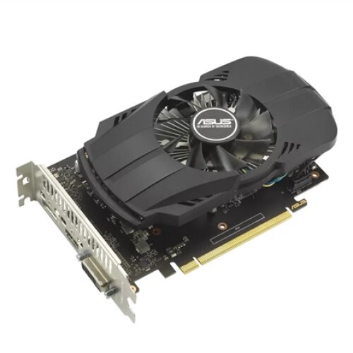 Asus PH-GTX1650-O4GD6-P-EVO NVIDIA, 4 GB, GeForce GTX 1650, GDDR6, PCI Express 3.0, DVI-D ports quantity 1, HDMI ports quantity 1, Memory clock speed 12000 MHz