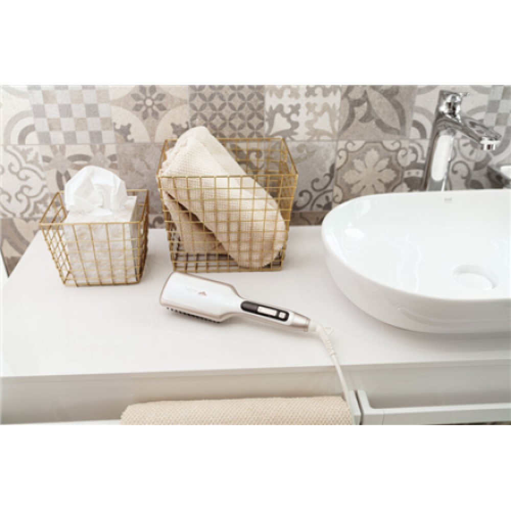 ETA , Ironing Brush , ETA533790000 Fenite , Warranty 24 month(s) , Ionic function , Temperature (min) 160 °C , Temperature (max) 220 °C , 50 W , White
