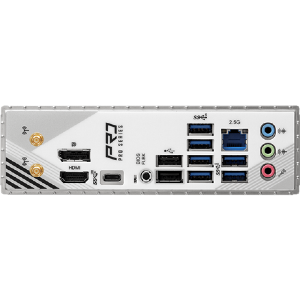 ASRock B860 PRO RS WIFI , Processor family Intel , Processor socket LGA1851 , DDR5 , Supported hard disk drive interfaces SATA, M.2 , Number of SATA connectors 4