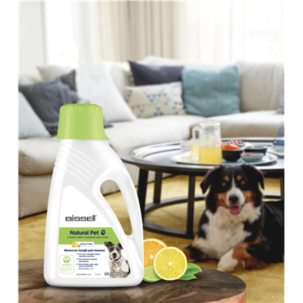 Bissell , Upright Carpet Cleaning Solution Natural Wash and Refresh Pet , 1500 ml