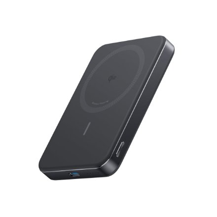Anker MagGo Wireless Powerbank (With 30W C port, Ultra slim) , A1664H11 , 10000 mAh , Black