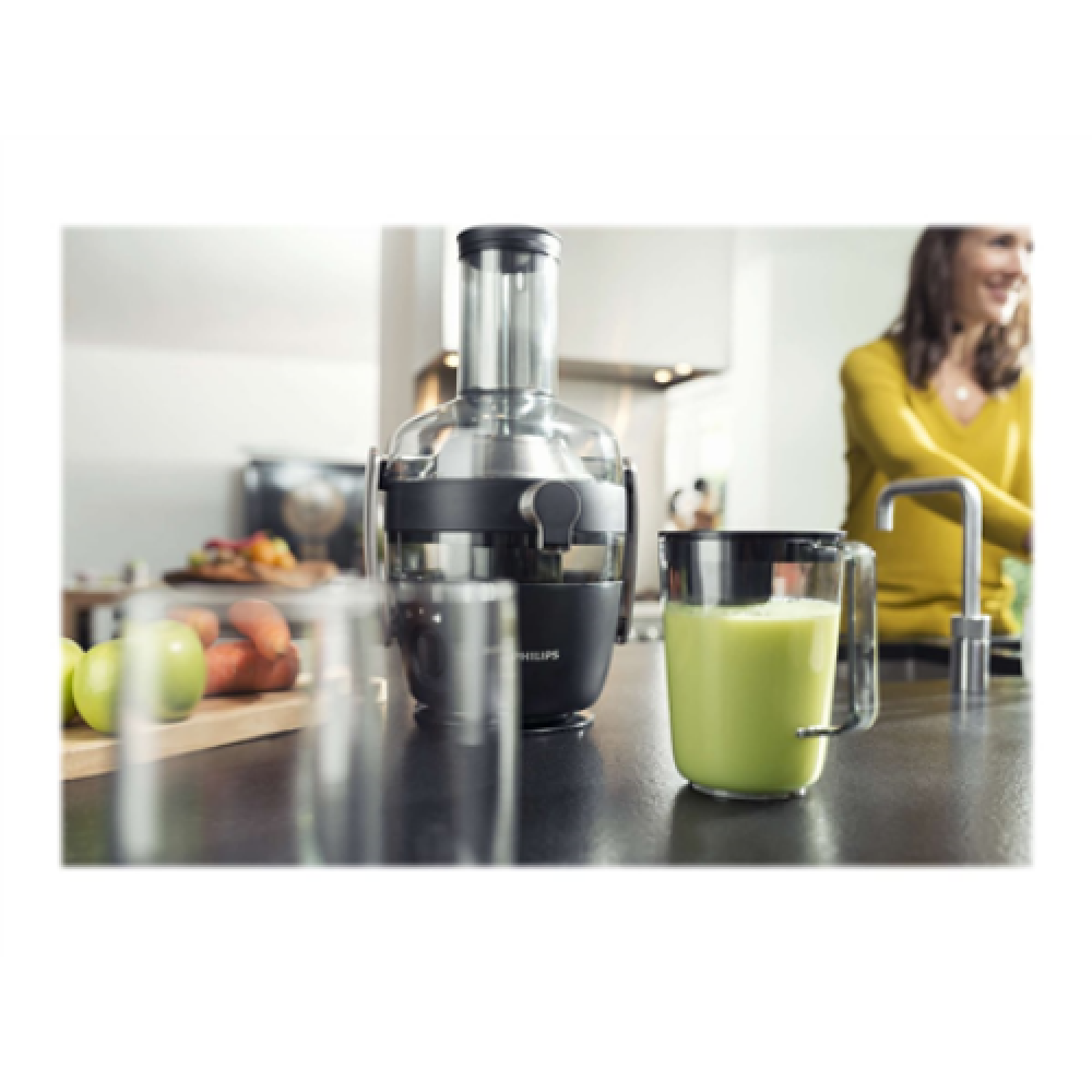 Philips , Juicer , HR1919/70 , Type Juicer maker , Black , 1000 W , Number of speeds 2