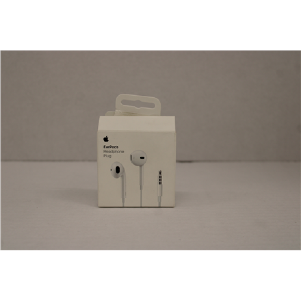 SALE OUT. Apple EarPods (3.5mm Headphone Plug) , White , DAMAGED SEAL