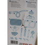 SALE OUT. Polti PTEU0306 Vaporetto SV650 Style 2 in 1 steam mop with integrated portable cleaner, Red/White , Polti , Steam mop with integrated portable cleaner , PTEU0306 Vaporetto SV650 Style 2-in-1 , Power 1500 W , Steam pressure Not Applicable bar , W