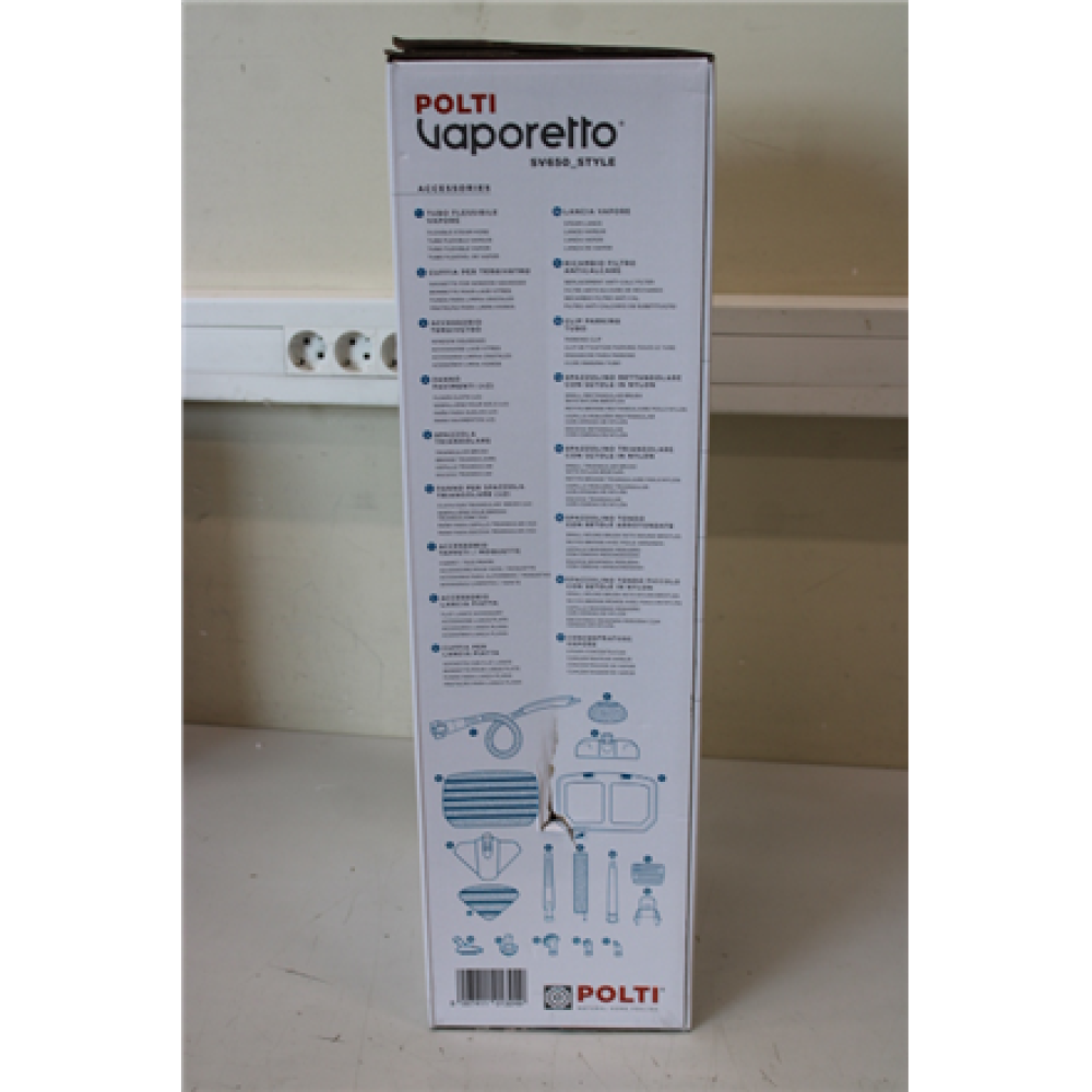 SALE OUT. Polti PTEU0306 Vaporetto SV650 Style 2 in 1 steam mop with integrated portable cleaner, Red/White , Polti , Steam mop with integrated portable cleaner , PTEU0306 Vaporetto SV650 Style 2-in-1 , Power 1500 W , Steam pressure Not Applicable bar , W