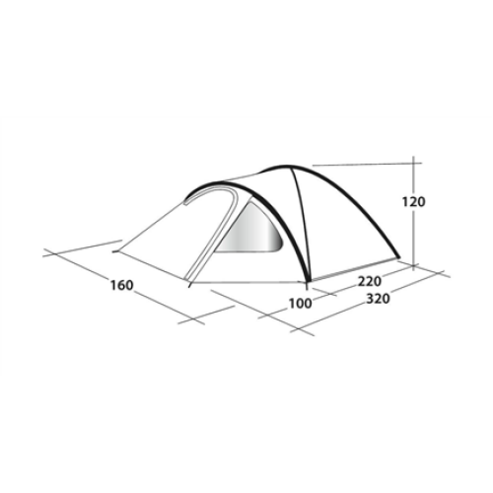 Outwell , Tent , Cloud 2 , 2 person(s)