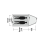 Outwell , Tent , Cloud 2 , 2 person(s)