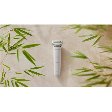 Philips Lady shaver , BRL147/00 Series 8000 , Operating time (max) 100 min , Wet & Dry , Lithium Ion , White/Grey
