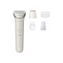 Philips Lady shaver , BRL147/00 Series 8000 , Operating time (max) 100 min , Wet & Dry , Lithium Ion , White/Grey