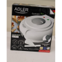 SALE OUT. Adler AD 3038 Waffle maker, 1500W, diameter 18cm, Forming cone included, white Adler Waffle maker AD 3038 Adler 1500 W Number of pastry 1 Round White DAMAGED PACKAGING , Adler , AD 3038 , Waffle maker , 1500 W , Number of pastry 1 , Round , Whit