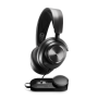 SteelSeries Gaming Headset Arctis Nova Pro Over-Ear, Built-in microphone, Black, Noise canceling