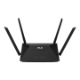 Wireless AX1800 Dual Band Gigabit Router, UK , RT-AX53U , 1201+600 Mbit/s , Ethernet LAN (RJ-45) ports 4 , Mesh Support No , MU-MiMO Yes , No mobile broadband , Antenna type External antenna x 4 , 36 month(s)